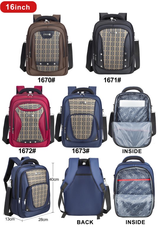 Laptop Backpack - 1670