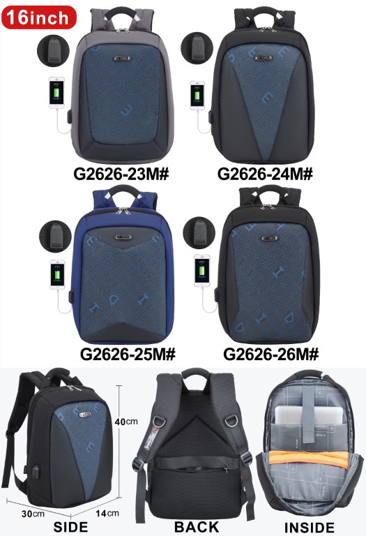 Laptop Backpack - G2626-23M