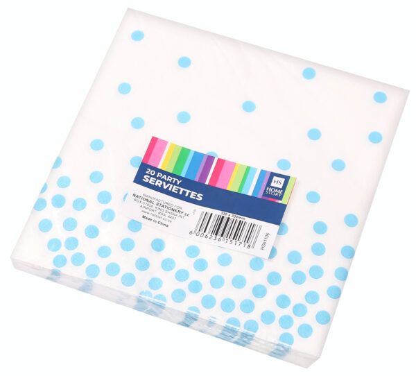 HS-SERVIETTES 20's - 330mm x 330mm-Boy Theme - HS61106B