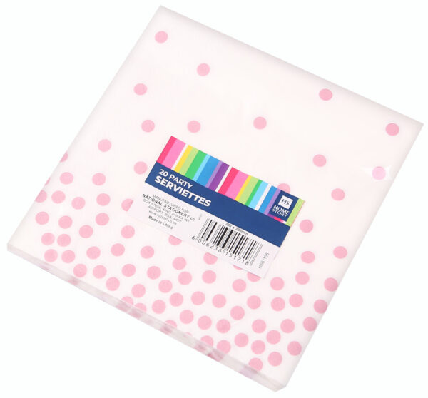 HS-SERVIETTES 20's - 330mm x 330mm-Girl Theme - HS61106G