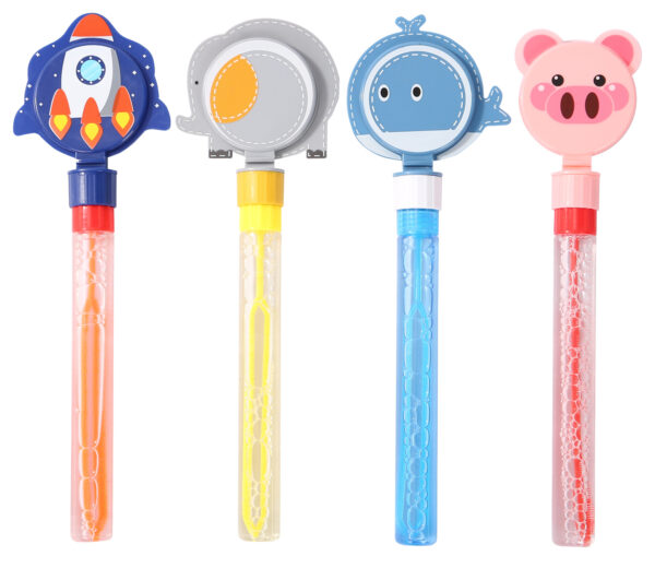 HS61206 - CLAPPING BUBBLE WAND - 70ml - Animals