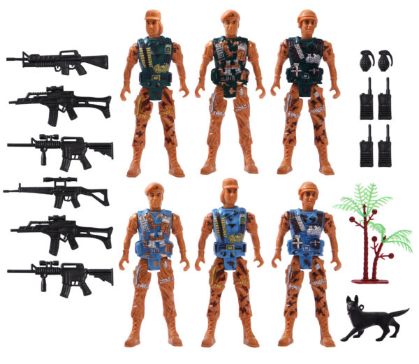 HS71383 - MILITARY FIGURINE - 20PC SET