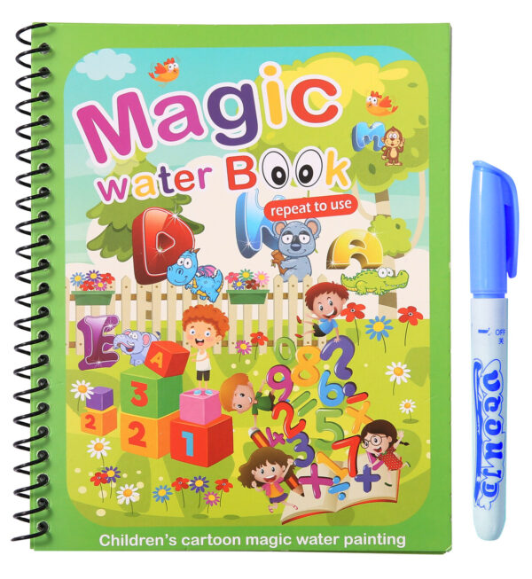 HS71541 - MAGIC WATER BOOK - LETTERS/NUMBERS