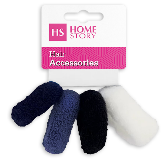 Knitted Pony Band 4pc - HS21007